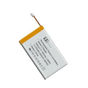 Batterie Li-Polymère Personnalisée YJ702050 800mAh Certifiée IEC62133 Sûre pour Appareil <span class=keywords><strong>de</strong></span> Mesure du <span class=keywords><strong>Glucose</strong></span> Portable et Capteur Médical - Product Image 1
