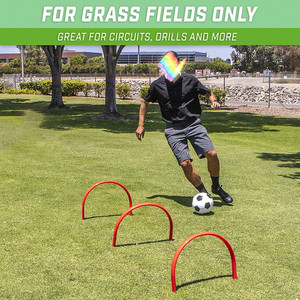 Mini portería portátil <span class=keywords><strong>de</strong></span> entrenamiento <span class=keywords><strong>de</strong></span> fútbol <span class=keywords><strong>de</strong></span> agilidad, venta al por mayor - Product Image 2