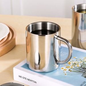 304 Stainless Steel <b>Insulated</b> <b>Mugs</b> 300ml Capacity 0-6 Hours Thermal Insulation Eco-Friendly Portable Nursery Student Beverage - Product Image 3