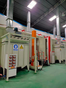 Maßgefertigte Automatische Pulverbeschichtungs-Sprühlinie mit Überkopf-Förderband für Metallbeschichtungsproduktion mit CE-Zertifizierung - Product Image 3