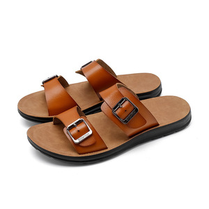 Sandales de style Birkenstock pour hommes, nouvelle collection, grandes tailles, semelle souple, chaussures décontractées pour la plage et les activités de plein air - Product Image 4
