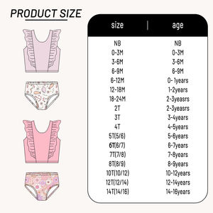 Maillot <span class=keywords><strong>de</strong></span> <span class=keywords><strong>bain</strong></span> pour enfants en gros, ensemble 2 pièces, maillot <span class=keywords><strong>de</strong></span> <span class=keywords><strong>bain</strong></span> à volants, maillot <span class=keywords><strong>de</strong></span> <span class=keywords><strong>bain</strong></span> imprimé pour petites filles - Product Image 5