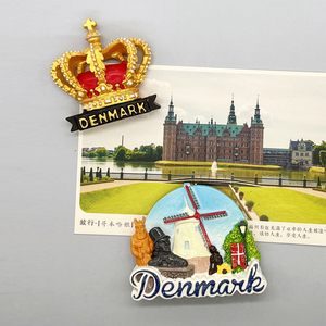 Imanes <span class=keywords><strong>de</strong></span> Nevera <span class=keywords><strong>de</strong></span> Países Europeos, Recuerdo Turístico <span class=keywords><strong>de</strong></span> NYHAVN, <span class=keywords><strong>Copenhague</strong></span>, Dinamarca, Recuerdos <span class=keywords><strong>de</strong></span> Sirenas, Imanes <span class=keywords><strong>de</strong></span> Nevera, Recuerdos Turísticos - Product Image 3