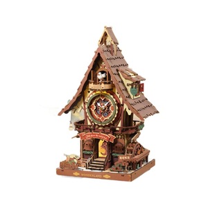 Reloj <span class=keywords><strong>de</strong></span> Cuco <span class=keywords><strong>de</strong></span> Madera Hecho a Mano, Rompecabezas 3D, Adorno <span class=keywords><strong>para</strong></span> Niñas Mayores <span class=keywords><strong>de</strong></span> 14 Años, Juguete <span class=keywords><strong>de</strong></span> Ensamblaje Creativo - Product Image 6