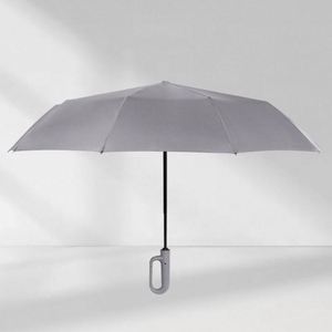 Wholesales Fully-Automatic Auto Open Sunshade 8 Ribs 190T Pongee Umbrella Sunny Rain Dual-use Business <b>Folding</b> Custom Logo - Product Image 5