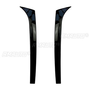 2 Piezas de Alerón Lateral Trasero para Ventana de Coche, Color Negro Brillante, para Mercedes-Benz Clase C W204 Variant Wagon C200 C260 2007-2014 - Product Image 2