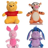 Vente directe usine de jouets en peluche mignons : ours en peluche anime, tigre, cochon, poupées pour machines à griffes OEM, poupées âne - Vente en gros