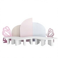 Table serpentine blanche pour enfants, mobilier de salle à manger de mariage, fabrication chinoise