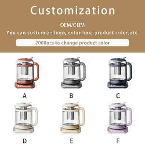 Многофункциональный стеклянный электрический чайник, 1,5 л - Product Image 6