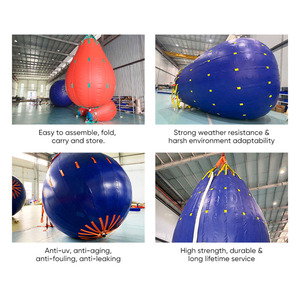 Sac d'essai de charge en forme de goutte, résistant au soleil et <span class=keywords><strong>à</strong></span> la pluie, pour extérieur, difficile <span class=keywords><strong>à</strong></span> fissurer <span class=keywords><strong>ou</strong></span> <span class=keywords><strong>à</strong></span> faire couler, pour test de poids de construction <span class=keywords><strong>à</strong></span> long terme - Product Image 5