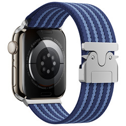 Blue and light blue [four stripes]