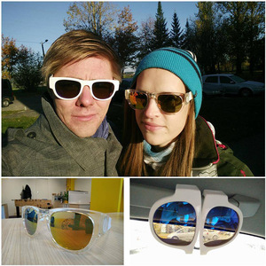 Bracelet pliable Glazzy <span class=keywords><strong>2021</strong></span>, lunettes de soleil polarisées à miroir, lunettes de soleil pliables personnalisées - Product Image 3