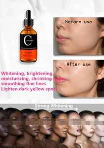 Geavanceerd huidverlichtende glutathion serum vitamine C, verlicht donkere vlekken, herstellend, blekend, zwart huid poriënverkleiner serum kit - Product Image 2