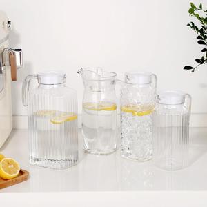 Brocca con Filtro per Tè e Succhi in Materiale PC, Bottiglia d'Acqua in Plastica con Infusore Disponibile - Product Image 4