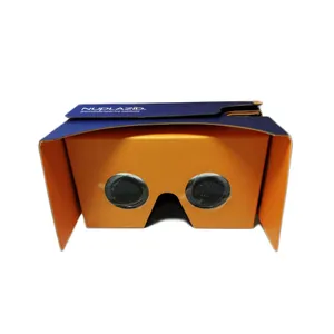 แว่นตา VR ทำจากกระดาษแข็งพับได้เป็นมิตรต่อสิ่งแวดล้อมแว่นตา3D กระดาษยอดนิยมแฟชั่นใหม่