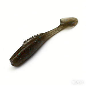 <b>Floating</b> TPE T Tail Soft Lure Lifelike Paddle Tail Soft Bait Freshwater Inshore Saltwater <b>Fishing</b> Bait for Jig Head - Product Image 4