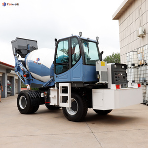 Nuevo mezclador de cemento Carmixer, pequeño camión mezclador de hormigón, camión mezclador de hormigón de carga automática CHINA para construcción - Product Image 4