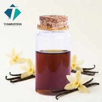 Extrait de vanille pur naturel liquide pour la pâtisserie et l'arôme des glaces, qualité alimentaire, couleur ambrée