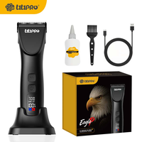 Tondeuse électrique pour animaux de compagnie LILIPRO EagleP série D, faible bruit, tondeuse pour chien sans fil, kit de toilettage pour chat avec écran LCD
