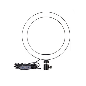 Anello di Luce 3 Luci di Colore e 10 Dimmerabile Luminosità, Premium Trucco LED di Illuminazione per Lo Streaming, <span class=keywords><strong>Video</strong></span> di <span class=keywords><strong>YouTube</strong></span>, foto, - Product Image 1