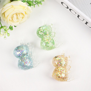 Sugar Squeez Glitter <strong>Unicorn</strong> Squish Ball Fidget Toy Assortment Fun Kids Decompression Anti-Stress and Anxiety Relief Toy - Product Image 2