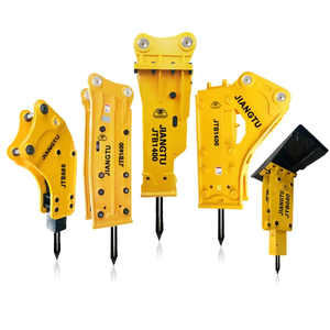 Casse-pierre hydraulique latéral pour excavatrice, nouvelle machinerie de construction et minière, avec composants essentiels - Product Image 1