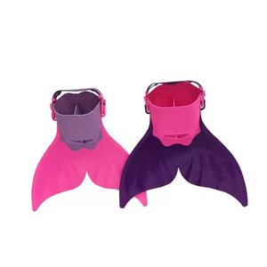 Nuevas Aletas de Sirena, Aletas de Cola de Ballena, Equipo de Natación para Niños, Entrenamiento Deportivo Acuático - Product Image 5