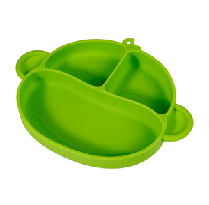 Set makanan bayi silikon, termasuk piring, mangkuk, dan Sendok, lembut dan aman untuk balita - Product Image 5