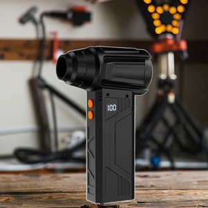 Mini Ventilador Turbo Inalámbrico con Luz LED, 130000 RPM, Capacidad de 5000 mAh*2, Carga USB Tipo-C, Cuatro Velocidades, para Auto, Exteriores y Hoteles - Product Image 1