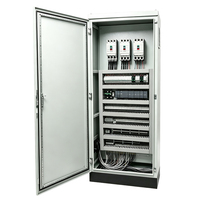 Unité de distribution sur mesure avec fonction de contrôle automatique PLC, conçue pour la gestion des eaux usées, armoire de commande électrique