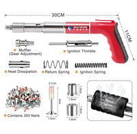Pistola Clavadora de Concreto Mini para Pedidos al por Mayor, Kit Completo de Accesorios para Tiendas de Bricolaje