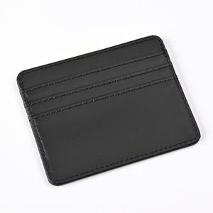 Minimalist Multi-Color Pu Leather <b>Wallet</b> Mini Credit Business Card <b>Holder</b> - Product Image 3