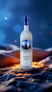 Vodka AMOR MOON OEM ODM 750ml 40% ABV, Vodka China Premium Suave para Cócteles, Venta al Por Mayor de Fábrica - Product Image 2