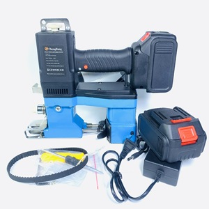 21V Portable Rechargeable Lithium Bag Closer Sack Closer Industrial Handheld Cordless Mini Overlock <b>Sewing</b> Machine - Product Image 5