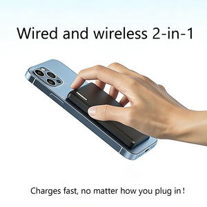 Vente flash - <span class=keywords><strong>Mini</strong></span> batterie portable magnétique avec une grande capacité de 5000 mAh, <span class=keywords><strong>charge</strong></span> rapide 22,5 W, impression de logo personnalisable - Product Image 5
