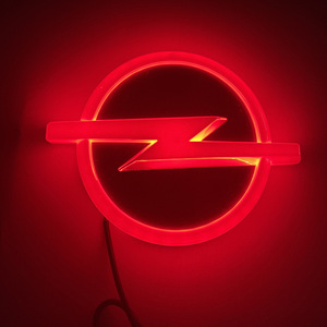 Lumière d'emblème de <span class=keywords><strong>voiture</strong></span> 5D adaptée à Opel Andorra avec les feux d'emblème LED de la calandre, lumière fluide - Product Image 3
