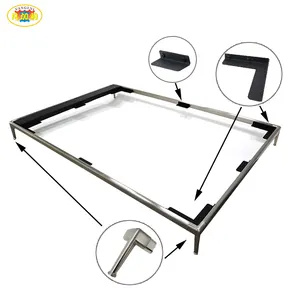 Modern Design Custom Replacement Stainless Steel Bed Legs Cabinet Leg Sofa Base Furniture Metal Frame Iron Table Feet