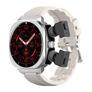 Earphone BT panggilan <span class=keywords><strong>2</strong></span> in 1 desain baru 2025 jam tangan pintar pelacak kebugaran Monitor denyut jantung Z19 jam tangan pintar dengan earbud - Product Image 4