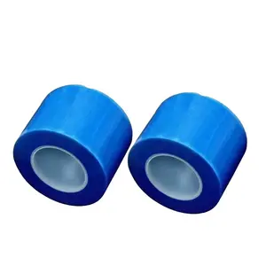 Hot Selling Blue Color Protective Film Portable Dental barrier film dental equipment shrink wrap PE film roll