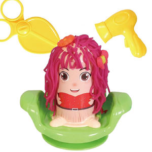 Crazy Cuts <span class=keywords><strong>styliste</strong></span> Salon de coiffure ensembles de pâte colorée bricolage semblant jouer jouet pâte coupe salon de coiffure jouets pour enfants - Product Image 3