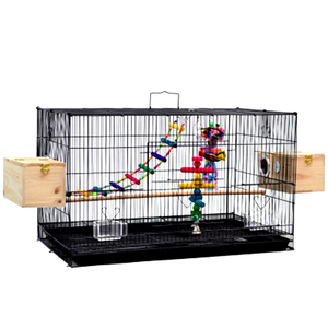 Grande cage à oiseaux en fil de fer pour l'élevage de pigeons et perroquets et autres cages pour petits animaux - Product Image 4