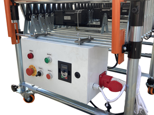 Trasportatore a rulli telescopici espandibile di alta qualità per il trasporto di merci - Product Image 3