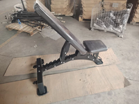 Banc de musculation réglable à prix d'usine, inclinable et déclinable, pour haltères, équipement de gym