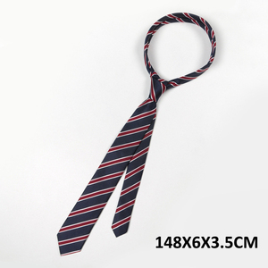 Corbatas de Seda Delgadas y Estrechas de Alta Calidad y Duraderas para <span class=keywords><strong>Traje</strong></span> de Negocios, 6 cm, Color <span class=keywords><strong>Azul</strong></span> <span class=keywords><strong>Marino</strong></span>, Rojo, Granate, con Estampado Floral y Rayas, para <span class=keywords><strong>Hombre</strong></span> - Product Image 3