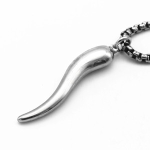 Yunnique – collier avec pendentif en forme de piment, en acier inoxydable, unisexe, style Punk, bijoux à la mode - Product Image 5