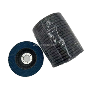 Disques à lamelles en zircone 100mm 115mm 125mm avec 10 pièces/emballage sous film rétractable dans une boîte blanche intérieure - Product Image 1