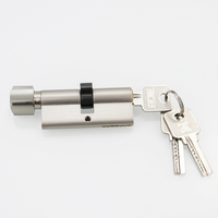 Cylindre de serrure de porte en laiton européen en gros dans des tailles de 60mm 70mm 80mm Cylindre de serrure de sécurité de haute qualité