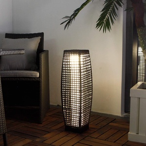Luces LED para Patio, Lámpara Solar de Jardín de Mimbre para Exteriores, Luces Decorativas para el Hogar - Product Image 4