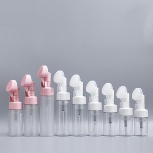100ml 120ml 150ml 200ml 250ml Plastique PET Nettoyant <span class=keywords><strong>pour</strong></span> le visage Mousse Brosse Pompe Bouteille - Product Image 4