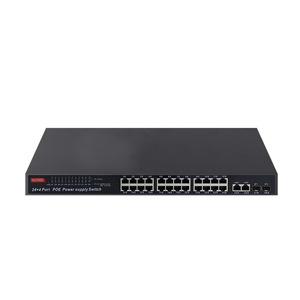 Conmutador PoE Gigabit de 24 puertos Ling Shi con 4 puertos SFP y fuente de alimentación integrada para expansión de red - Product Image 4